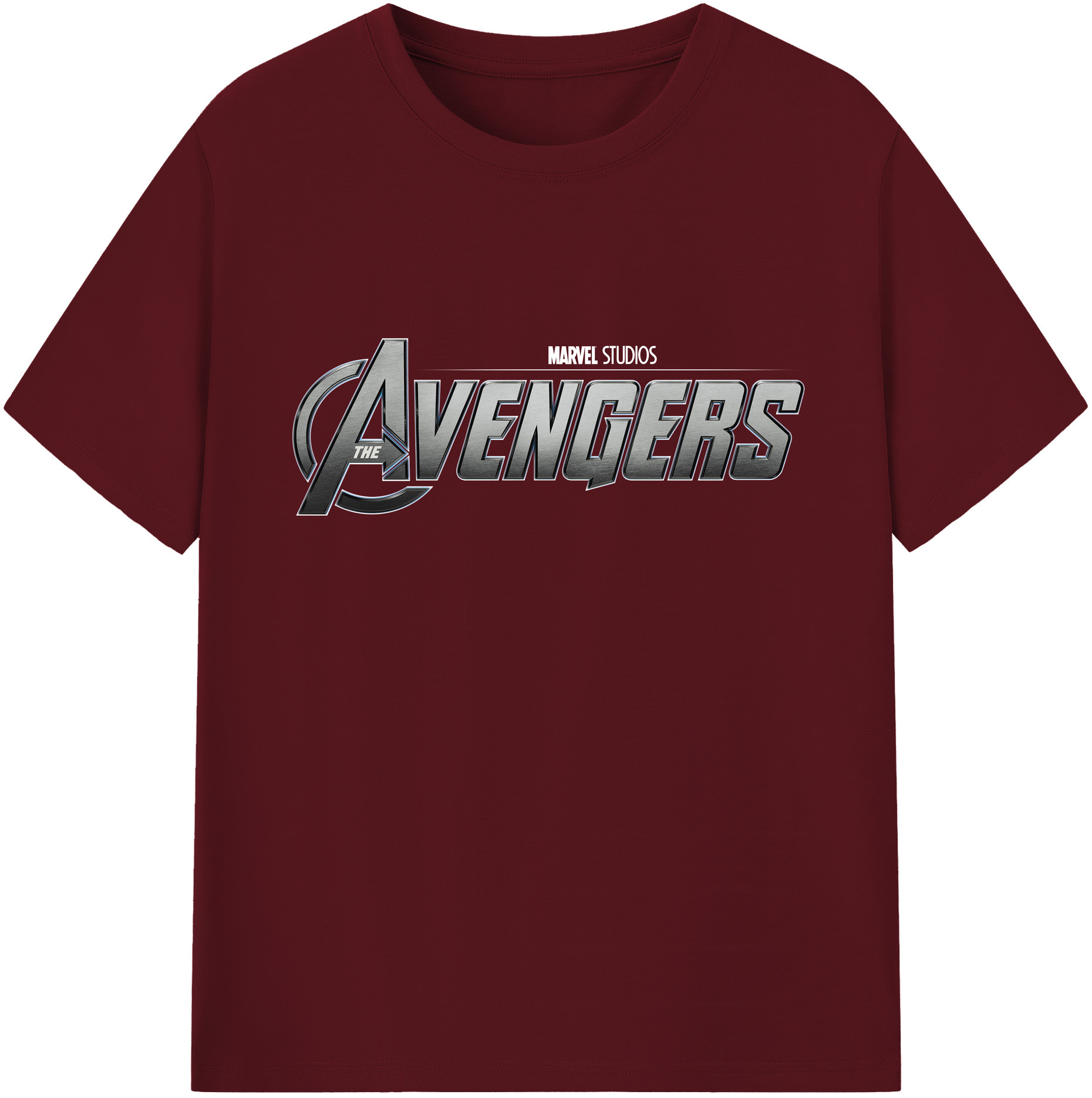 （画像用） アベンジャーズ The Avengers 綿100％半袖Tシャツ（フロントプリント）